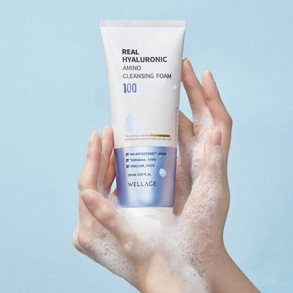 Natural Hyaluronic Face Cleansing Foam