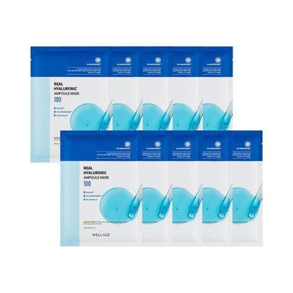 Moisturizing Hyaluronic Face Mask Sheets - Mycosmeticslondon
