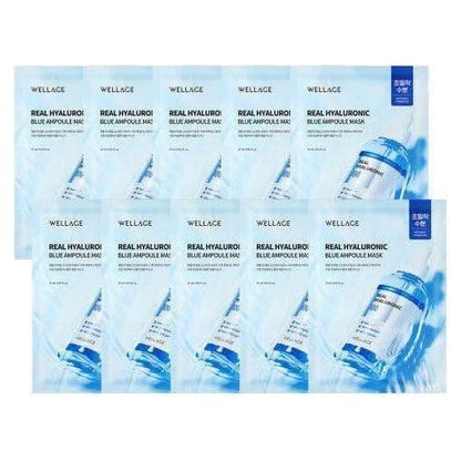 Hydrating Hyaluronic Face Mask Sheets 10 Pack