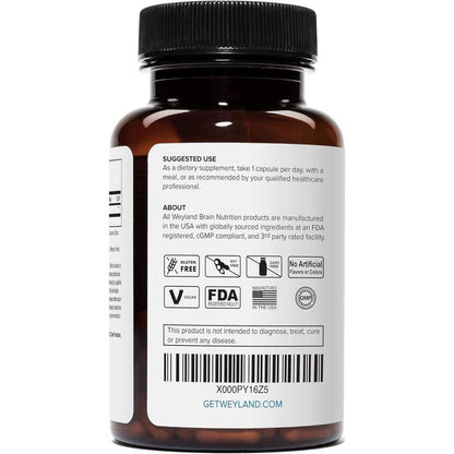 Natural Mood Support Lithium Orotate Supplement Capsules