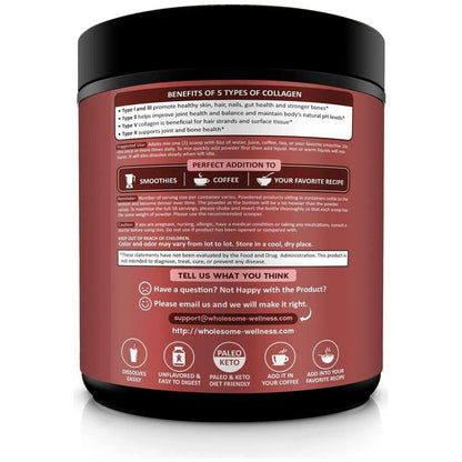 Natural Multi Collagen Protein Powder for Skin and Joints