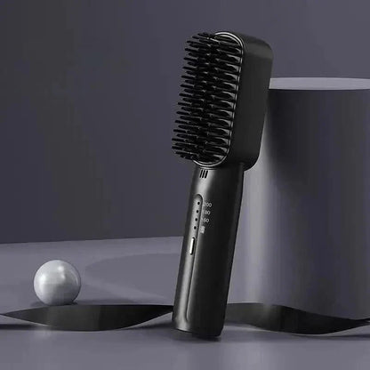 Portable Hair Straightening Brush