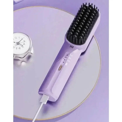 Portable Hair Straightening Brush