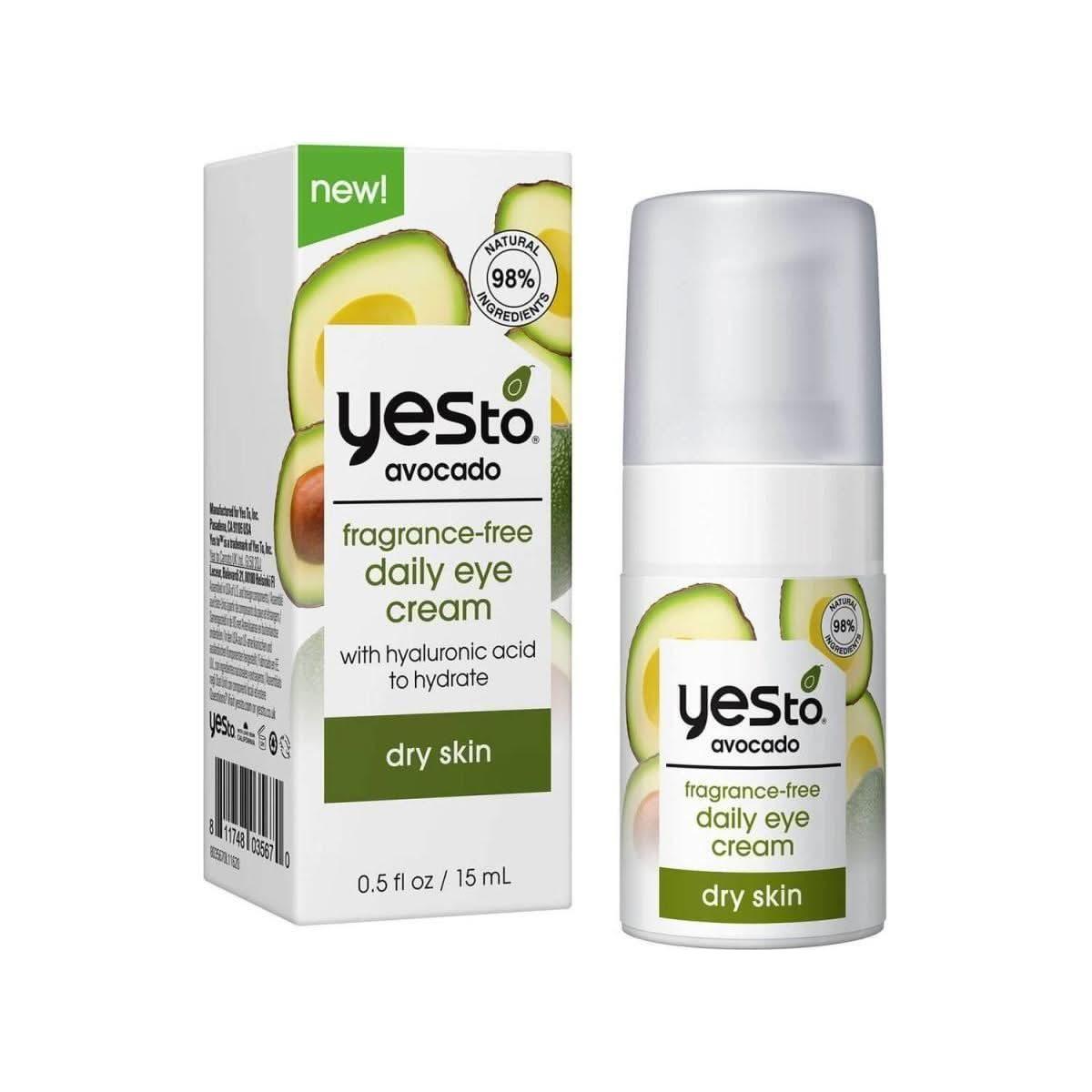Gentle Avocado Eye Cream - Fragrance Free - 0.5 fl oz - Mycosmeticslondon