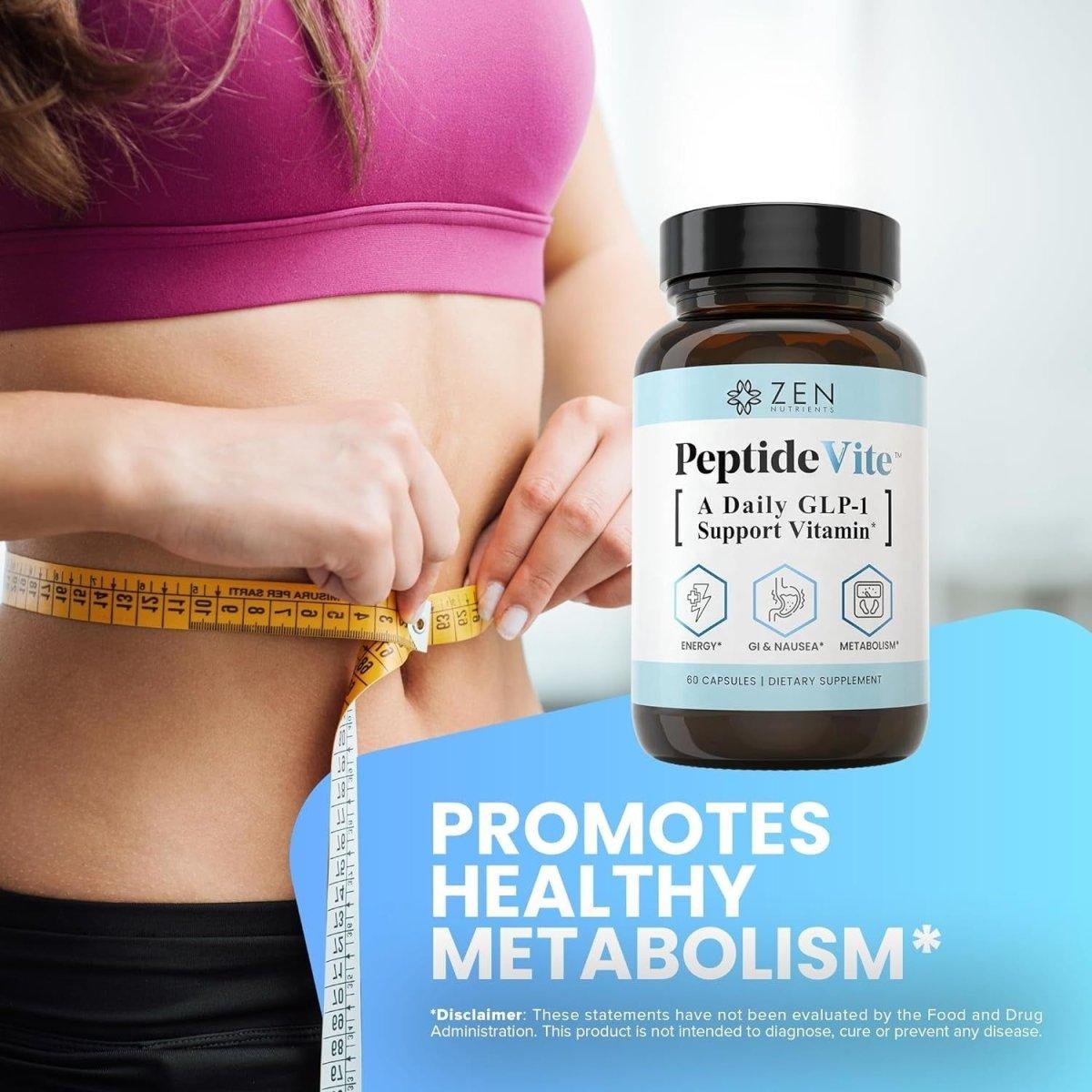Natural GLP-1 Supplement Vitamin - 60 Capsules