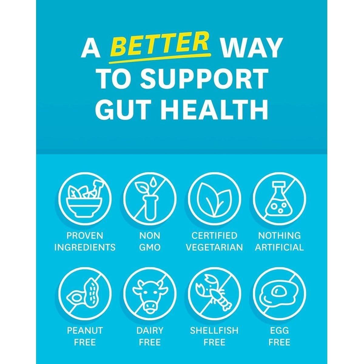 Natural Digestive Enzyme Supplement with Probiotics
