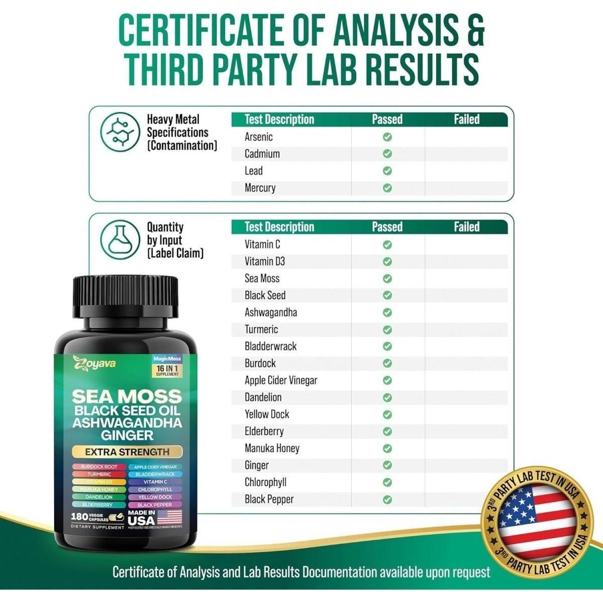 Ultimate Daily Wellness Supplement 180 Capsules