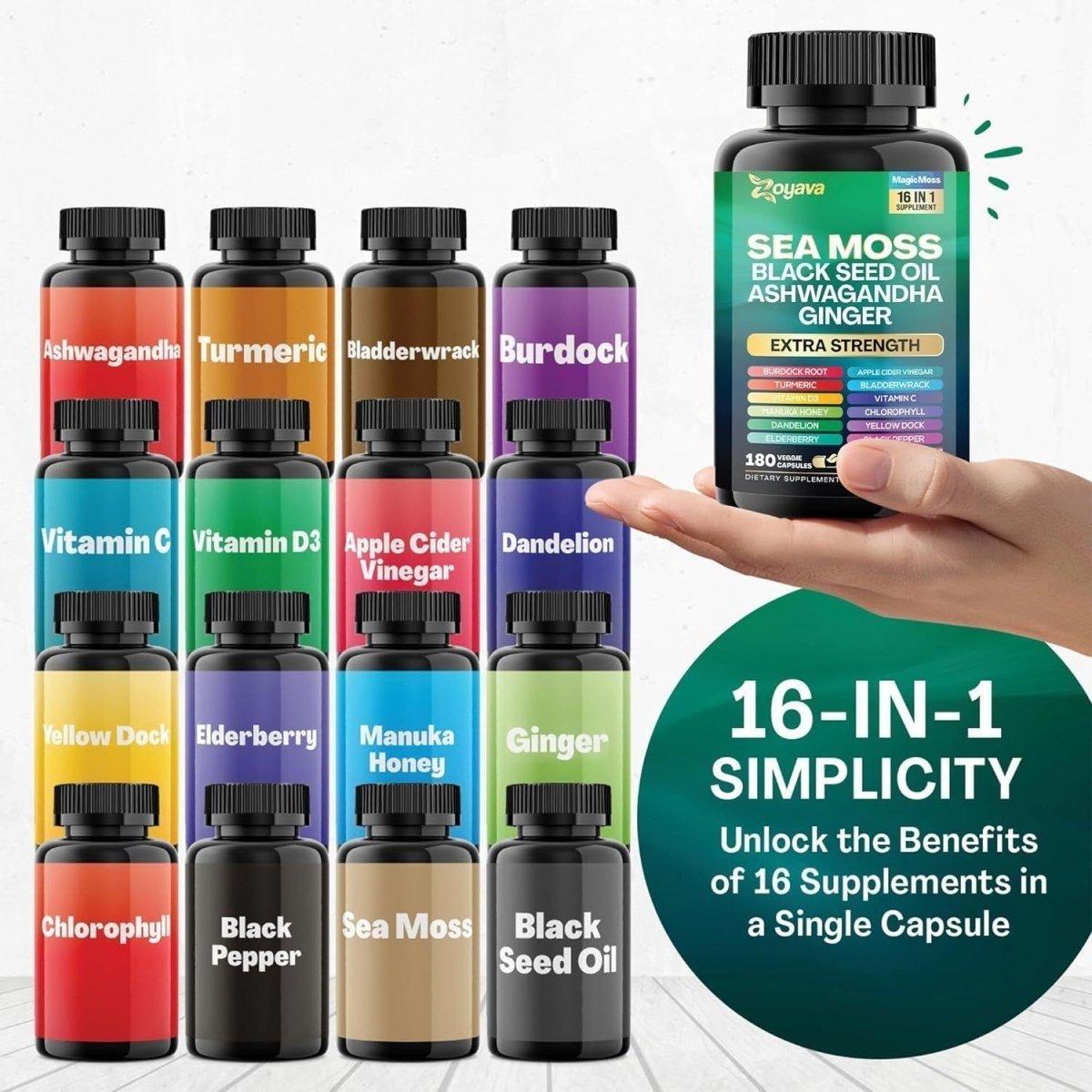 Ultimate Daily Wellness Supplement 180 Capsules