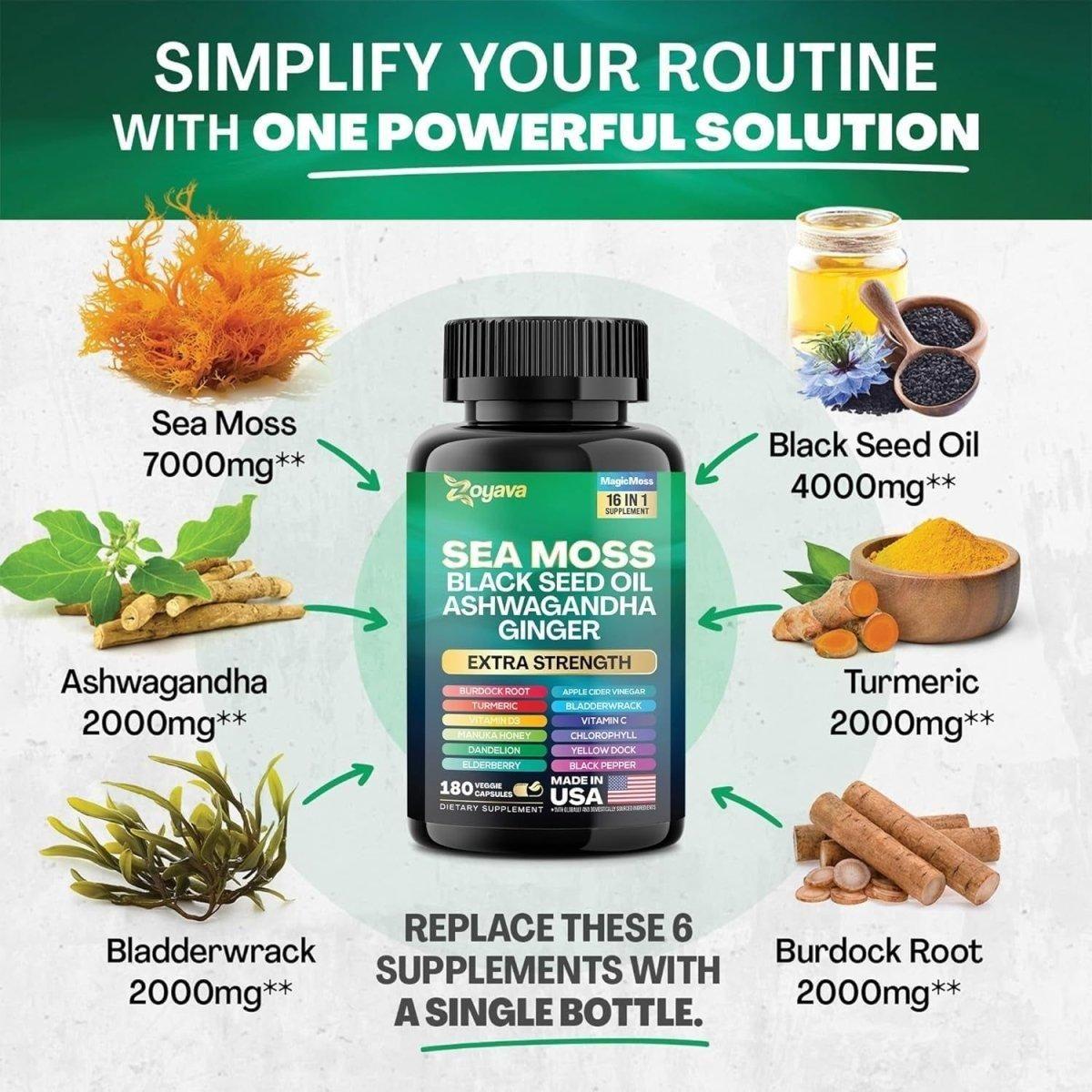 Ultimate Daily Wellness Supplement 180 Capsules