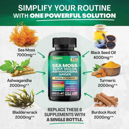 Ultimate Daily Wellness Supplement 180 Capsules