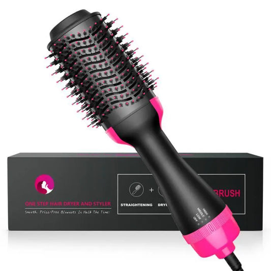 Blow Dryer Hair Brush Straightener