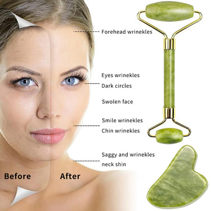 Jade Massager Face Roller