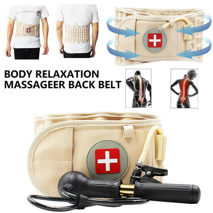 Lumbar Decompression Massager Pain Relief Belt