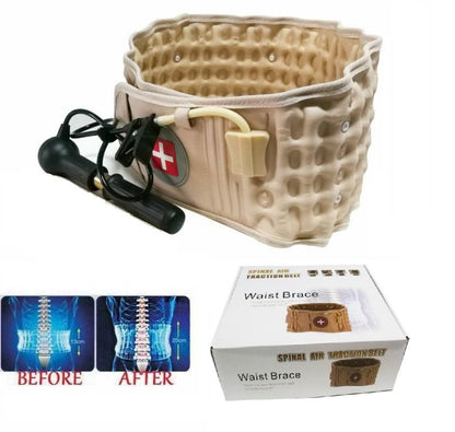 Lumbar Decompression Massager Pain Relief Belt