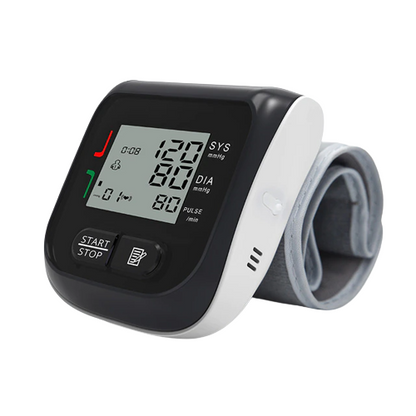 Medical Digital LCD Wrist Blood Pressure Monitor