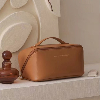 Women Travel Cosmetic Bag - Portable Makeup Storage Bag - Toiletry Organzier