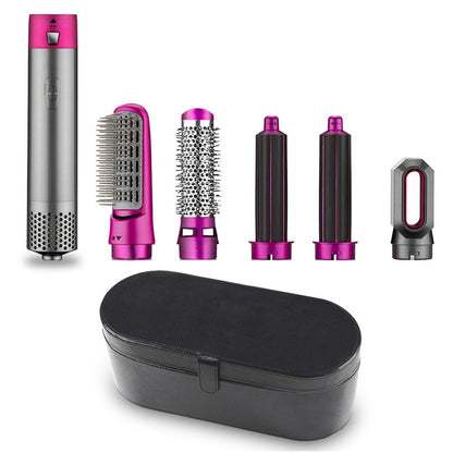 5 IN 1 Electric Hair Styler Automatic Hair Curler Blower Straightener Brush