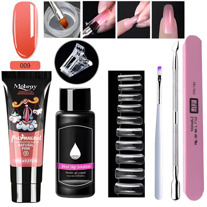 7PCS/Set Acrylic Gel Nail Tools - Nail Gel Kit For Manicure Set