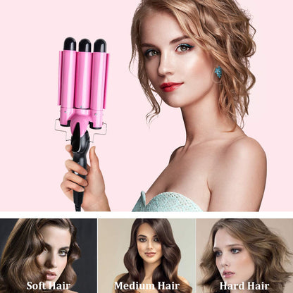 Waver Hair Tool Triple Barrel Hair Curler