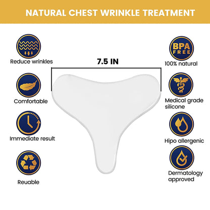 Reusable Silicone Anti Wrinkle Chest Pad