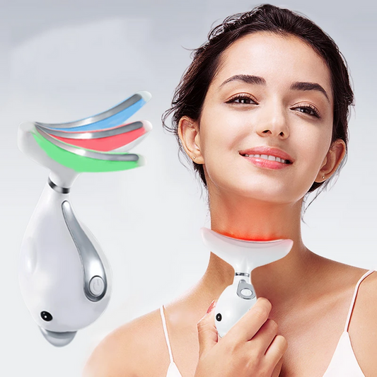 Zero Double Chin - Photon LED Neck Massager For Neck Lifting And Anti Wrinkles