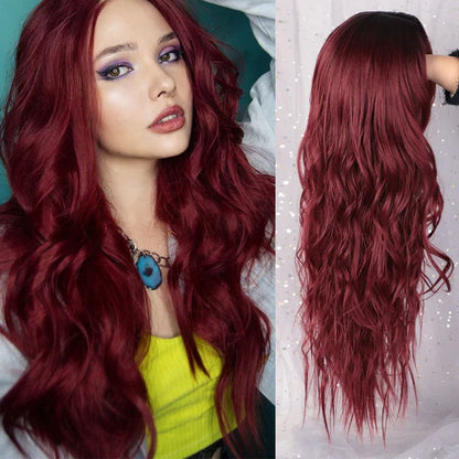 Long Natural Looking Women Hair Wigs