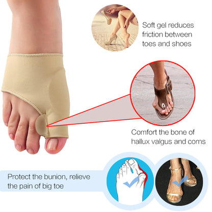 Bunion Toe Corrector – Gel Toe Separators for Bunion Relief