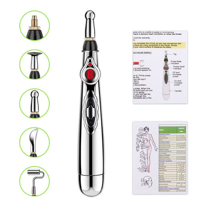 5 In 1 Electric Acupuncture Point Massage Pen