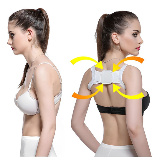 Adjustable Back Correction Belt - Invisible Elastic Shoulder Support