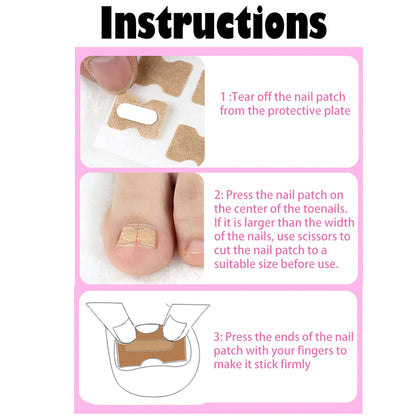 Painless Toenail Patch