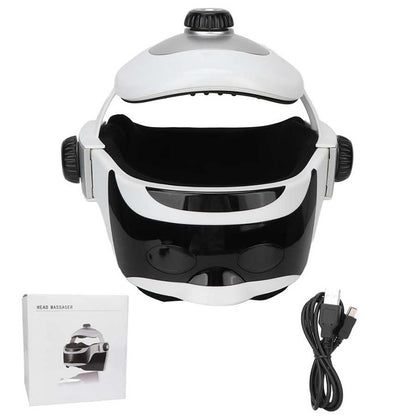 Electric Helmet Scalp & Head Massager – Ergonomic Relief for Stress and Tension