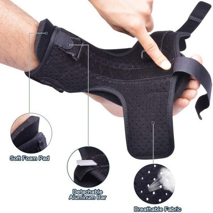 Adjustable Orthotic Dorsal Night Splint for Foot Support