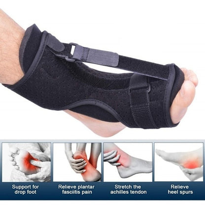 Adjustable Orthotic Dorsal Night Splint for Foot Support