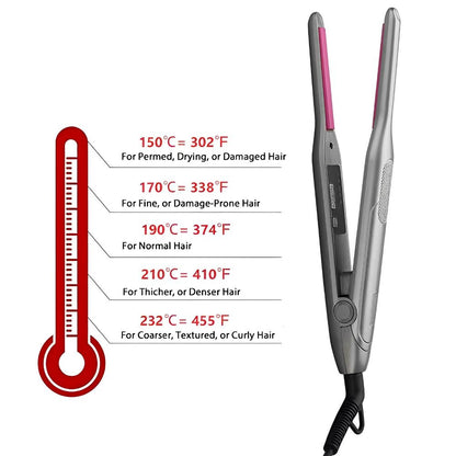 2 in 1 Professional Hair Straightener and Curler Ceramic