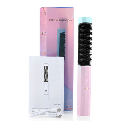 Wireless Hair Straightening Comb