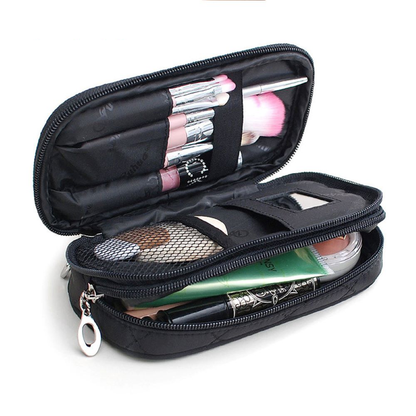 Women Waterproof Double Layer Cosmetic Bag