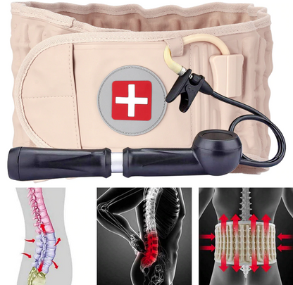Lumbar Decompression Massager Pain Relief Belt