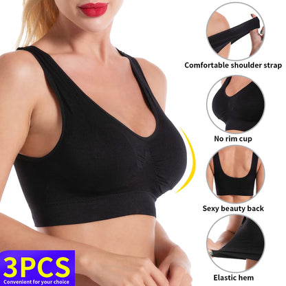 Push Up & LIft Comfort Airey Bra (Set of 3)