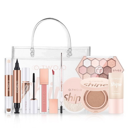 10Pcs Makeup Set Cosmetic Bag Makeup Kit
