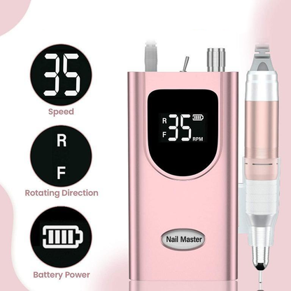 Smart LED Display Professional Nail Drill