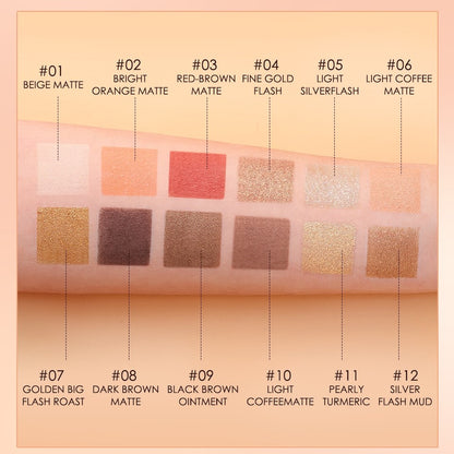 12 Colors Eyeshadow Palette