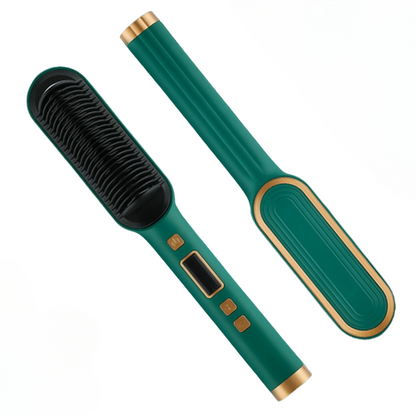 LCD Hair straightener brush
