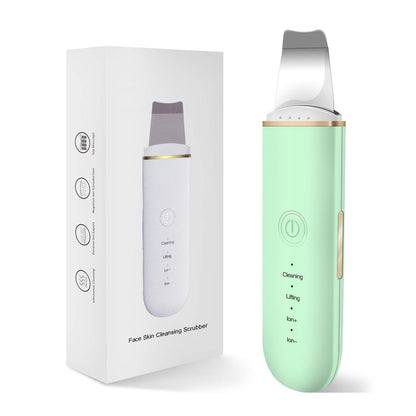 Ultrasonic Scraper Facial Skin Scrubber Remove Blackheads