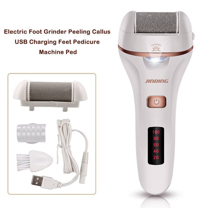 Rechargeable Foot Callus Remover with Led Power Display