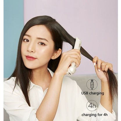Wireless Hair Straightener Curler | LCD Display