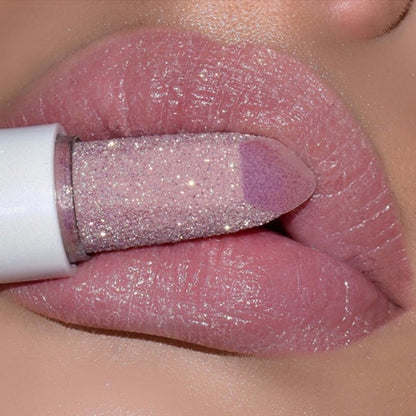 Colour Changing Glitter Matte Lipstick