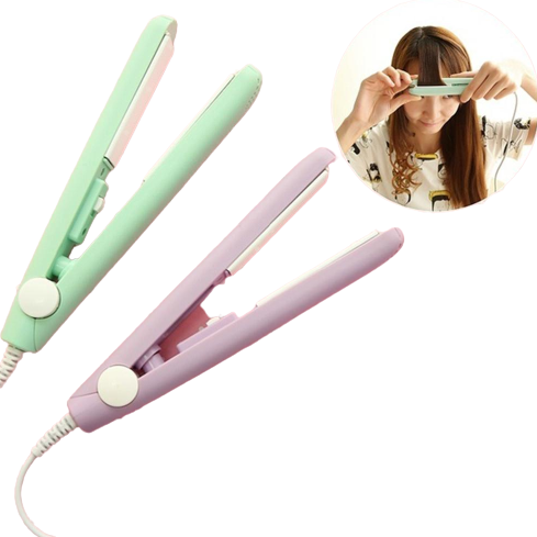 Portable Mini Hair Curler & Straightener