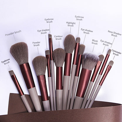 13pcs Makeup Brushes Cosmetic Full Set