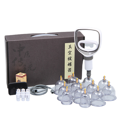 Cupping Massage Vacuum Suction Set with Pump