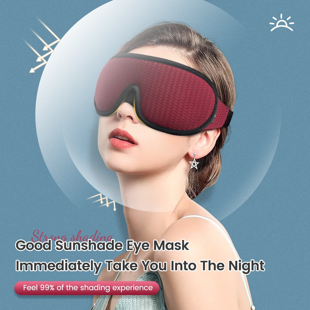 Blackout Contoured Cup 3D Sleep eye mask
